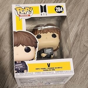 🚨LAST CHANCE! Funko Pop BTS Figure with Brown Hair and Black Outfit